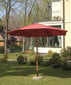 Patio Poly aurinkovarjo 3 m, punainen hinta ja tiedot | Aurinkovarjot ja markiisit | hobbyhall.fi