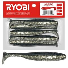 Pehmeä viehe Tuoksuva Ryobi Minnow 76mm CN011 5kpl hinta ja tiedot | Ryobi Kalastusvälineet | hobbyhall.fi