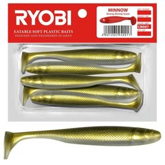 Pehmeä viehe Tuoksuva Ryobi Minnow 76mm CN007 5kpl hinta ja tiedot | Vieheet ja uistimet | hobbyhall.fi