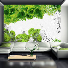 Valokuvatapetti - Colors of spring: green 250x175 cm hinta ja tiedot | Valokuvatapetit | hobbyhall.fi