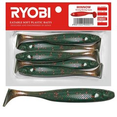 Pehmeä viehe Tuoksuva Ryobi Minnow 76mm CN003 5kpl hinta ja tiedot | Ryobi Kalastusvälineet | hobbyhall.fi