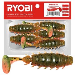 Pehmeä viehe Tuoksuva Ryobi Mefisto 60mm CN009 5kpl hinta ja tiedot | Ryobi Kalastusvälineet | hobbyhall.fi