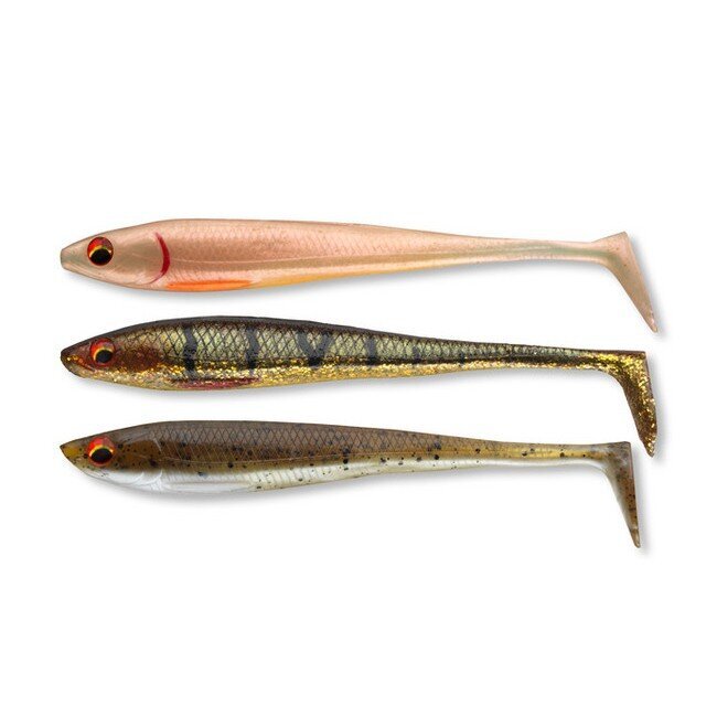 Pehmeä viehe Daiwa PX DuckFin Shad Nature Set 9,0cm 7kpl hinta ja tiedot | Vieheet ja uistimet | hobbyhall.fi