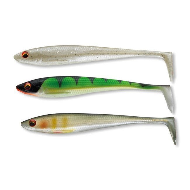 Pehmeä viehe Daiwa PX DuckFin Shad UV&Nature Set 12,5cm 5kpl hinta ja tiedot | Vieheet ja uistimet | hobbyhall.fi