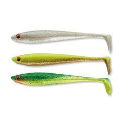 Pehmeä viehe Daiwa PX DuckFin Shad UV Set 12,5cm 5kpl hinta ja tiedot | Daiwa Kalastusvälineet | hobbyhall.fi