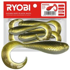 Pehmeä viehe Twister Scented Ryobi Fantail 51mm CN007 8kpl hinta ja tiedot | Vieheet ja uistimet | hobbyhall.fi