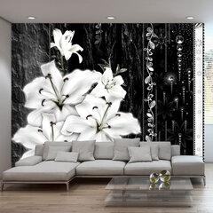 Valokuvatapetti - Crying lilies 100x70 cm hinta ja tiedot | Valokuvatapetit | hobbyhall.fi