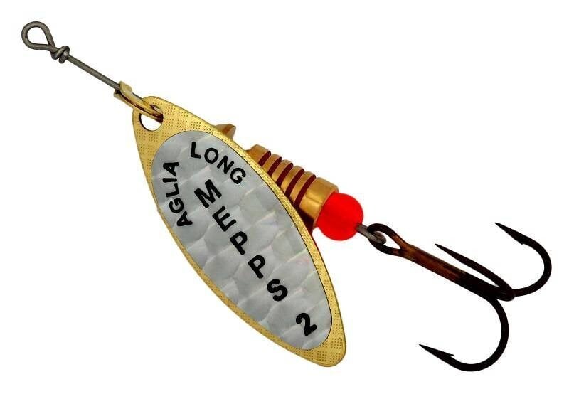 Spinner MEPPS AGLIA LONG RAINBOW -2 7,0g kultaa hinta ja tiedot | Vieheet ja uistimet | hobbyhall.fi