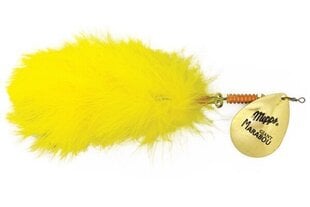 Spinner Giant Marabou 40g kultaa/chartreuse tail, MEPPS hinta ja tiedot | Vieheet ja uistimet | hobbyhall.fi