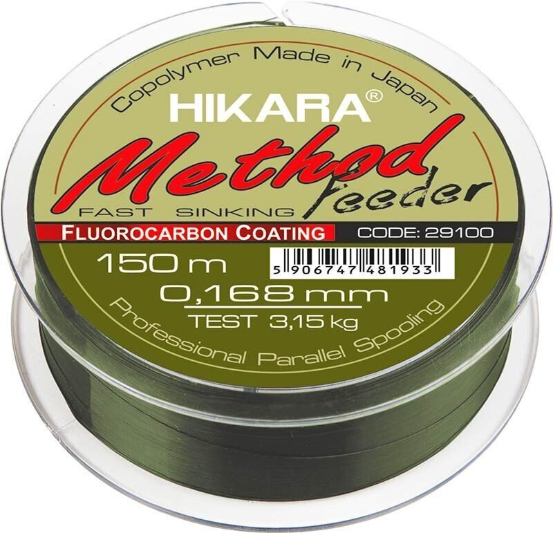 Siima Traper Method Feeder musta 150m 0,185mm 4,10kg hinta ja tiedot | Siimat | hobbyhall.fi