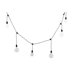 LED lampun kruunu DKD Home Decor Musta E27 (12 x 25 x 650 cm) hinta ja tiedot | Jouluvalot | hobbyhall.fi