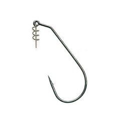 Hook Twistlock Light, 5167 - 6/0, musta kromi hinta ja tiedot | Ongenkoukut | hobbyhall.fi