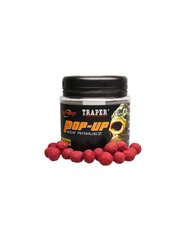 Groundbait TRAPER Kelluvat Boilies Mansikka 12mm 50g hinta ja tiedot | Kalanrehu | hobbyhall.fi