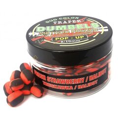 Groundbait TRAPER Dumbels duo color Pop-Up 8-10mm 30g mansikka/pallasta hinta ja tiedot | Kalanrehu | hobbyhall.fi