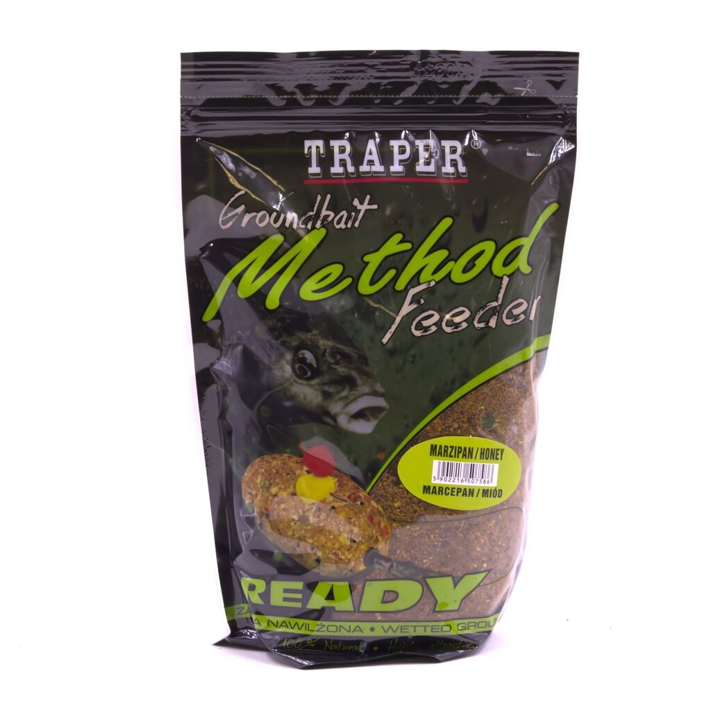 Groundbait TRAPER Method Feeder Ready marsipaani/hunaja 750g hinta ja tiedot | Kalanrehu | hobbyhall.fi