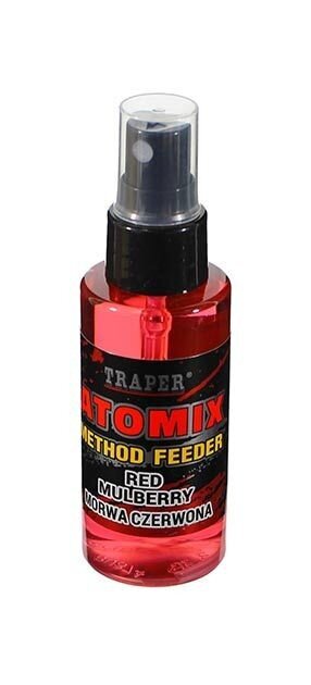 Groundsyötin lisäaine TRAPER Atomix Method Feeder Red Mulberry 50g hinta ja tiedot | Kalanrehu | hobbyhall.fi