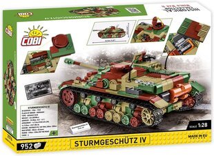 COBI HC WWII Sturmgeschutz IV 952kl 2576 hinta ja tiedot | LEGOT ja rakennuslelut | hobbyhall.fi