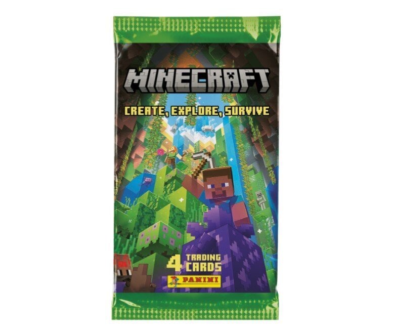 PANINI Minecraft-korttipussit 04038 hinta ja tiedot | Lautapelit ja älypelit | hobbyhall.fi