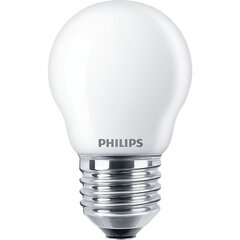 LED-lamppu Philips E27 470 lm (4,5 x 8,2 cm) (2700 K) hinta ja tiedot | Lamput | hobbyhall.fi