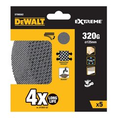 Hiomalaikat Dewalt DTM8562-QZ Ø 125 mm 320 g 5 osaa hinta ja tiedot | Käsityökalut | hobbyhall.fi