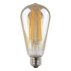 LED-lamppu EDM E27 6 W 500 lm F (6,4 x 14,2 cm) (2000 K) hinta ja tiedot | Lamput | hobbyhall.fi