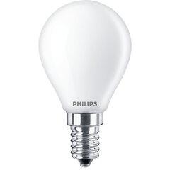 LED-lamppu Philips Vela y lustre E14 470 lm 4,3 W (4,5 x 8,2 cm) (4000 K) hinta ja tiedot | Lamput | hobbyhall.fi