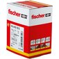 Seinätapit ja ruuvit Fischer 50354 6 x 40 mm / 10 (50 osaa) hinta ja tiedot | Kiinnitystarvikkeet | hobbyhall.fi