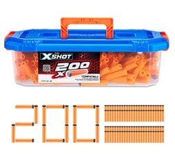 Zuru X-Shot Excel 200 laukauksen sarja AmmoBox 36181 hinta ja tiedot | Poikien lelut | hobbyhall.fi