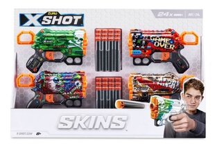 Zuru X-Shot SkinsMenace rocket leluase hinta ja tiedot | Poikien lelut | hobbyhall.fi