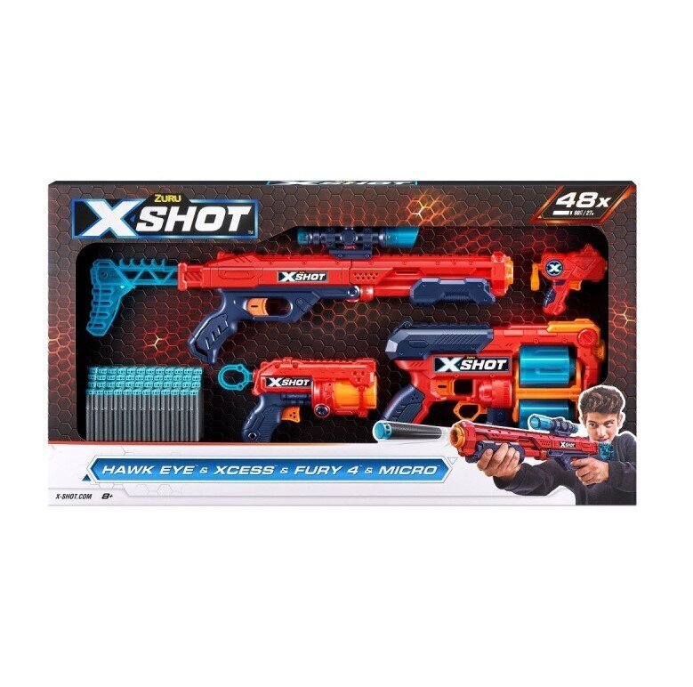 Zuru X-Shot Excel leluase hinta ja tiedot | Poikien lelut | hobbyhall.fi