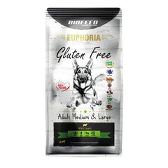 Biofeed Euphoria Gluten Free suaugusiems didelių ir vidutinių veislių šunims su ėriena, 12 kg hinta ja tiedot | Koiran kuivaruoka | hobbyhall.fi