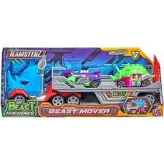 Teamsterz Pedonkuljetusauto kahdella autolla 1417554 hinta ja tiedot | Poikien lelut | hobbyhall.fi