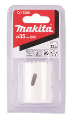 D-17055 Reikäsahanterä , BiM , 35 mm Makita hinta ja tiedot | Käsityökalut | hobbyhall.fi