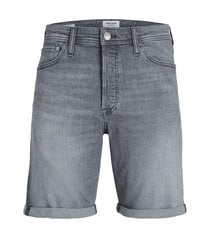 Jack & Jones miesten farkkushortsit 12253814*01, harmaa 5715508746590 hinta ja tiedot | Poikien shortsit | hobbyhall.fi