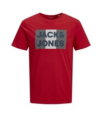 Jack & Jones lasten T-paita 12255502*01, punainen 5715511521627 hinta ja tiedot | Poikien paidat | hobbyhall.fi