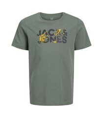 Jack & Jones lasten T-paita 12270161*01, vihreä 5715612851913 hinta ja tiedot | Poikien paidat | hobbyhall.fi
