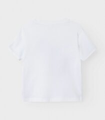 Name It -lasten T-paita 13238994*02, valkoinen 5715613621645 hinta ja tiedot | Tyttöjen paidat | hobbyhall.fi