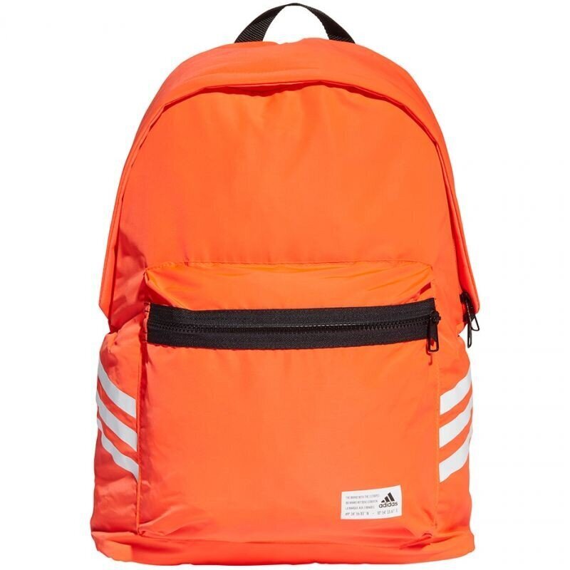 Adidas Reppu Cl Bp 3s Orange hinta ja tiedot | Urheilukassit ja reput | hobbyhall.fi