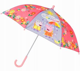 Lasten sateenvarjo Pipsa Possu hinta ja tiedot | Peppa Pig Urheiluvälineet | hobbyhall.fi