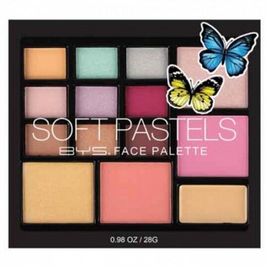 BYS Soft Pastels -meikkipaletti