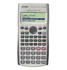 Laskin Casio FC-100V-S, harmaa hinta ja tiedot | Toimistotarvikkeet | hobbyhall.fi