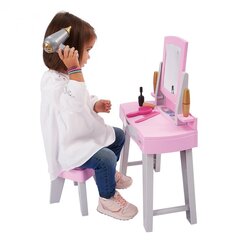 Ecoiffier vaaleanpunainen peilipöytä hinta ja tiedot | Tyttöjen lelut | hobbyhall.fi
