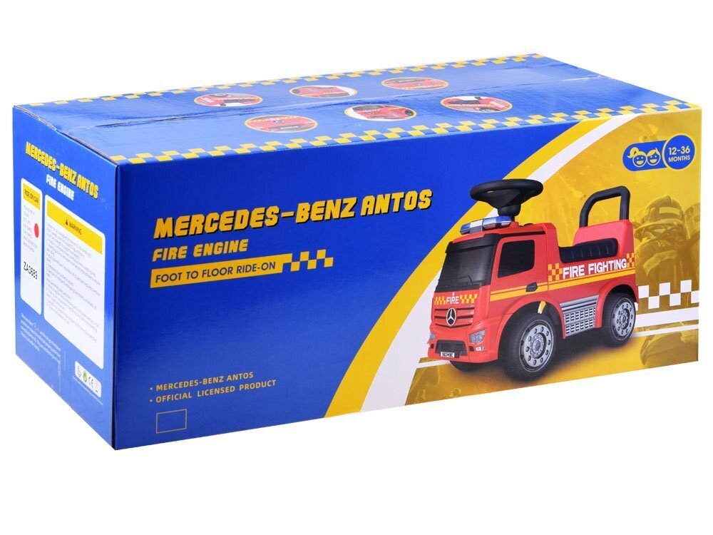 Mercedes Palontorjuntaskootteri, punainen hinta ja tiedot | Vauvan lelut | hobbyhall.fi