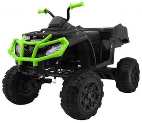 Quad ATV - Quad ATV, musta ja vihreä hinta ja tiedot | Lasten sähköautot | hobbyhall.fi
