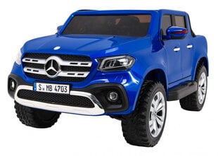 Sähköauto Mercedes Benz X-Class MP4, lakattu sininen hinta ja tiedot | Lasten sähköautot | hobbyhall.fi