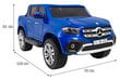 Sähköauto Mercedes Benz X-Class MP4, lakattu sininen hinta ja tiedot | Lasten sähköautot | hobbyhall.fi