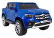 Sähköauto Mercedes Benz X-Class MP4, lakattu sininen hinta ja tiedot | Lasten sähköautot | hobbyhall.fi