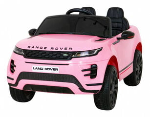 Range Rover Evoque sähkökäyttöinen yksipaikkainen, vaaleanpunainen hinta ja tiedot | Lasten sähköautot | hobbyhall.fi