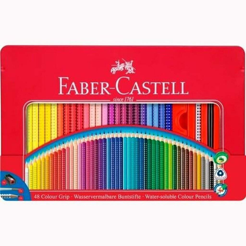 Värikynät Faber-Castell, 48 väriä, 15 kpl hinta ja tiedot | Taide- ja askartelutarvikkeet | hobbyhall.fi