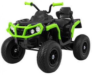 Quad ATV puhallettavilla renkailla, musta - vihreä hinta ja tiedot | Quad Ulkoilu | hobbyhall.fi